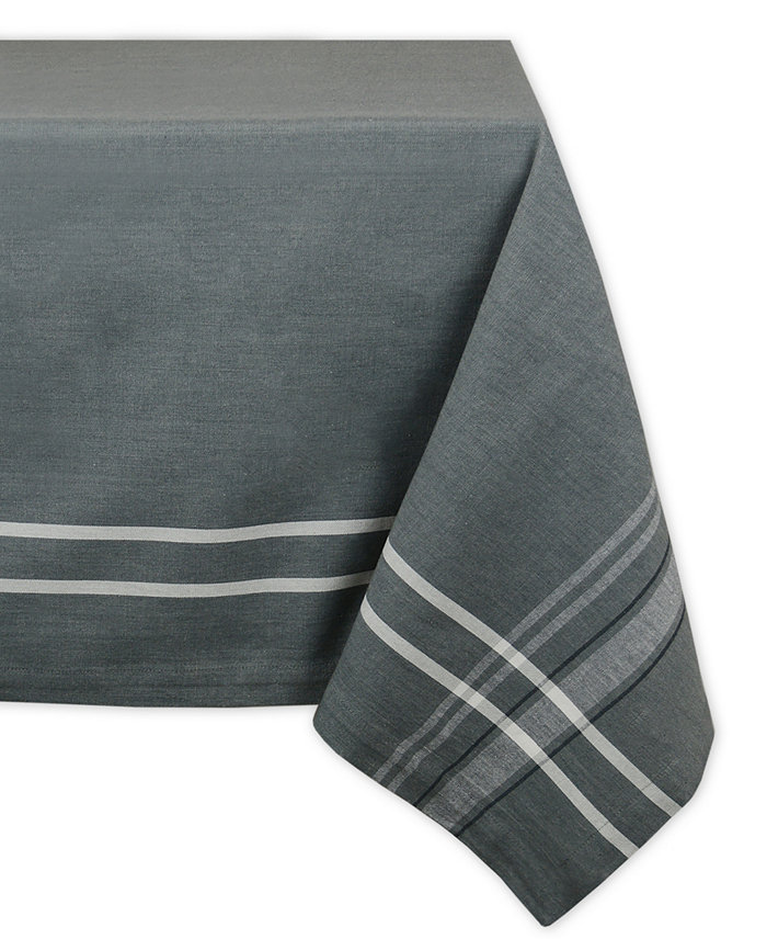 Design Imports French Chambray Tablecloth 60 x 84