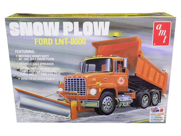 AMT AMT1178  Skill 3 Model Kit Ford LNT 8000 Snow ...