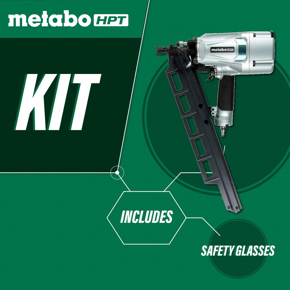 metaboHPT 3-1/4 Framing Nailer Plastic Collated ;