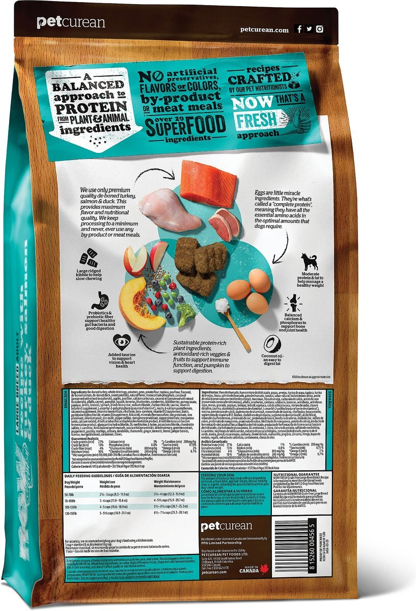 Now Fresh Grain-Free Large Breed Adult Recipe Dry Dog Food