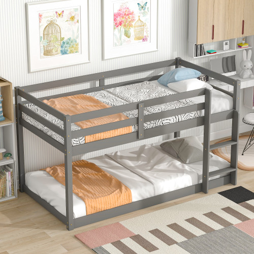 Loft Twin Bed  Gray W50443246