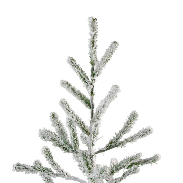 5' Flocked Alpine Twig Artificial Christmas Tree