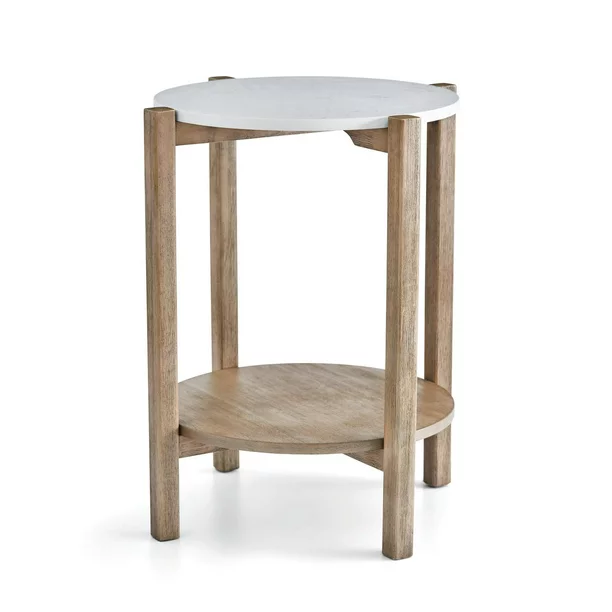 Better Homes and Gardens Round Marble End Table