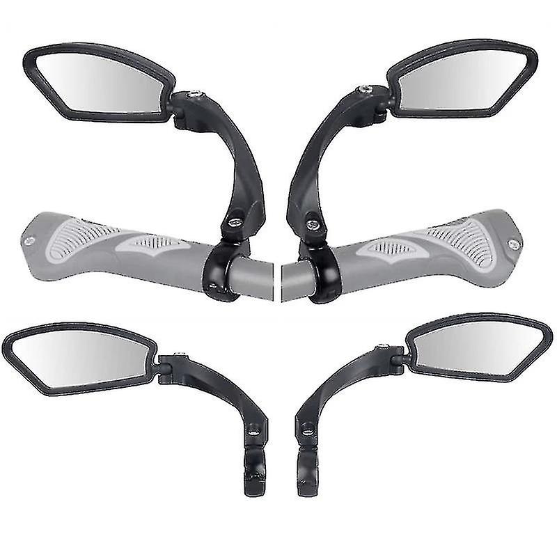 Bike Mirror Blast-resistant Adjustable Bike Rearview Mirror With Large Lens，mtb Bicycle Mirrors