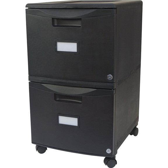 Storex STX61312U01C Storex 2Drawer Mobile File Cab...