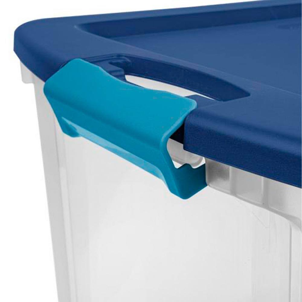 Sterilite 18 Gal. Durable Latch and Carry Storage Bin Box Container (12-Pack) 12 x 14469606