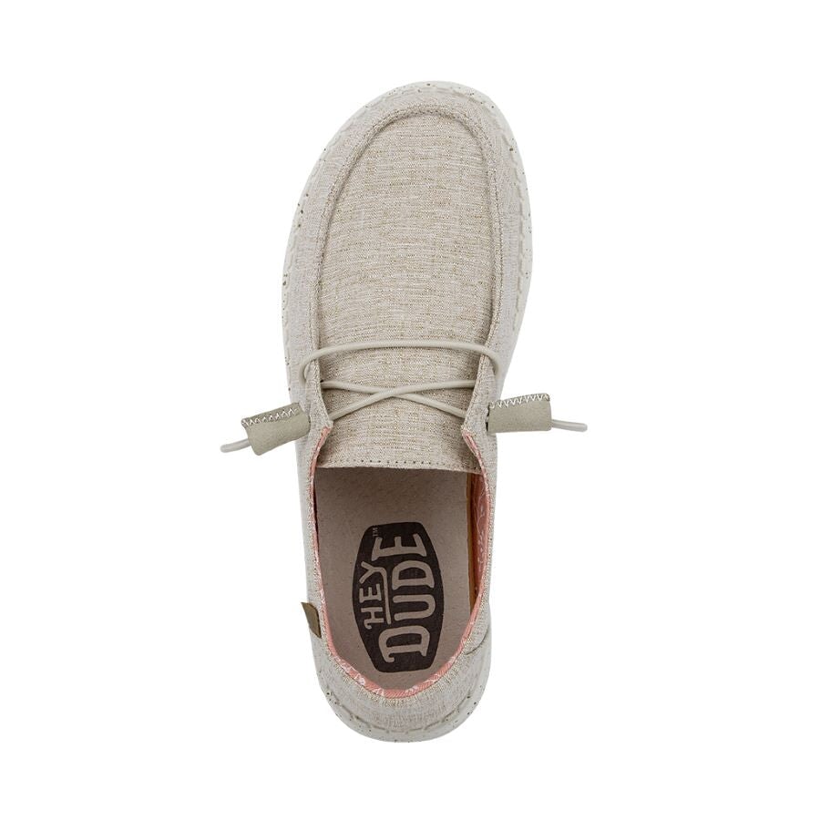Wendy Chambray - White Nut