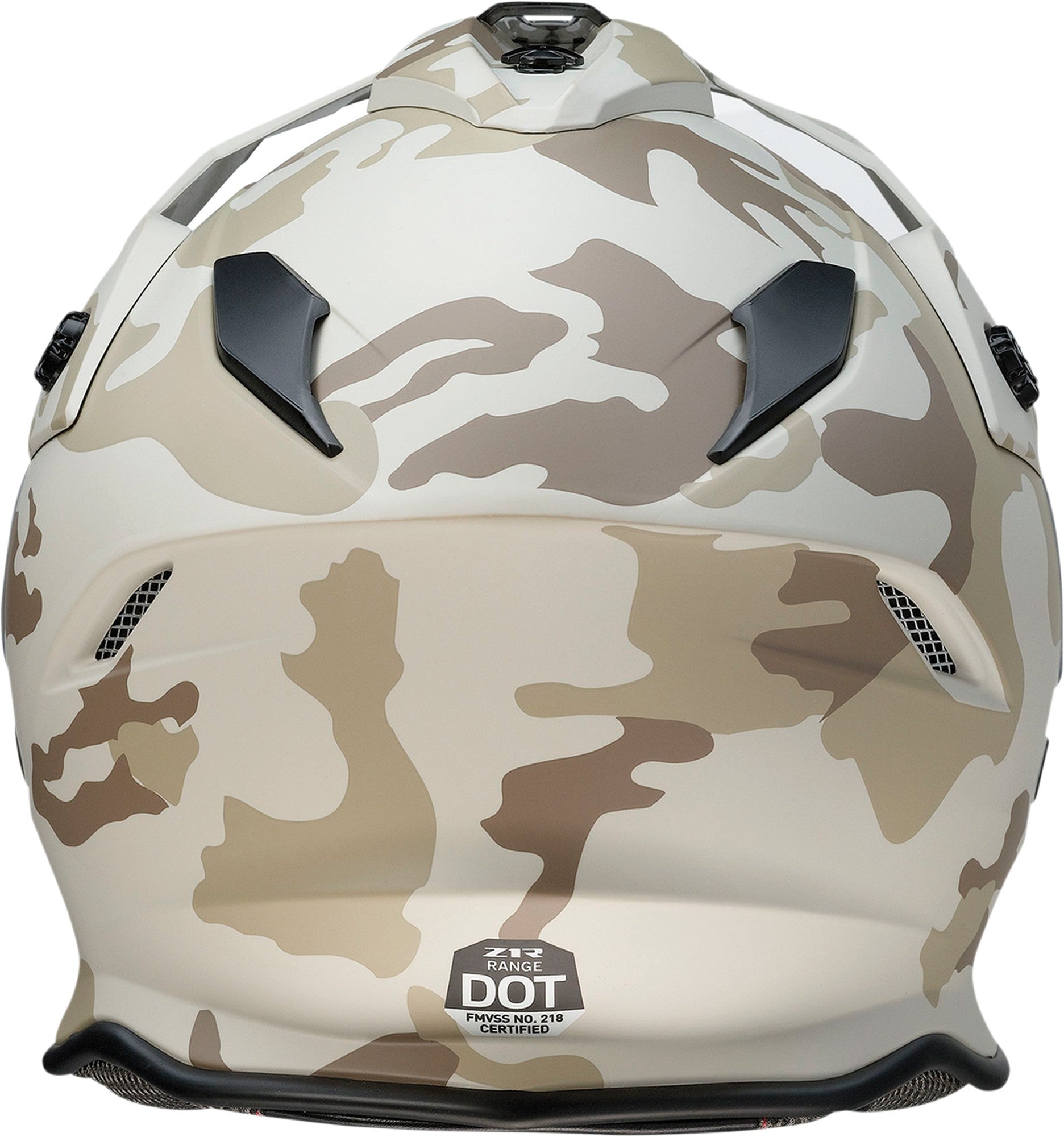 Z1R Range Camo Dual Sport Motorcycle Helmet Desert LG