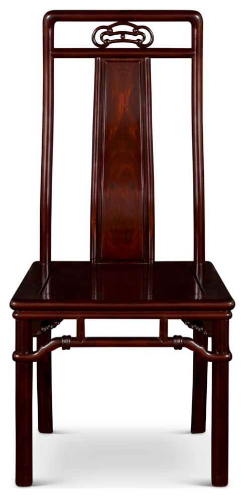 Mahogany Ebonywood Chinese Ming Design Side Chair   Asian   Dining Chairs   by China Furniture and Arts  Houzz