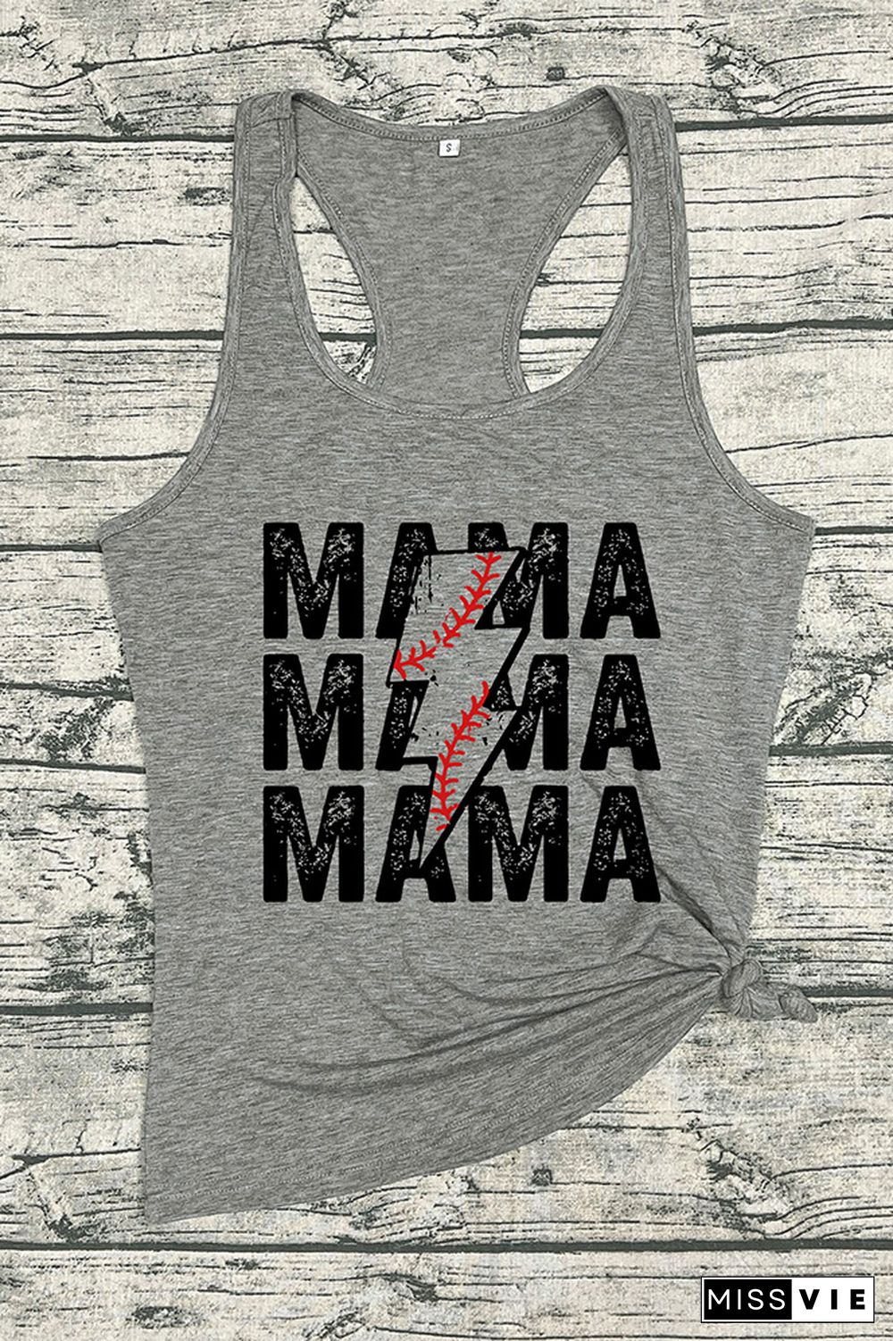 Mama Lightning Bolt Tank Top