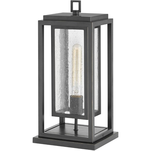 High Black Outdoor Post Light