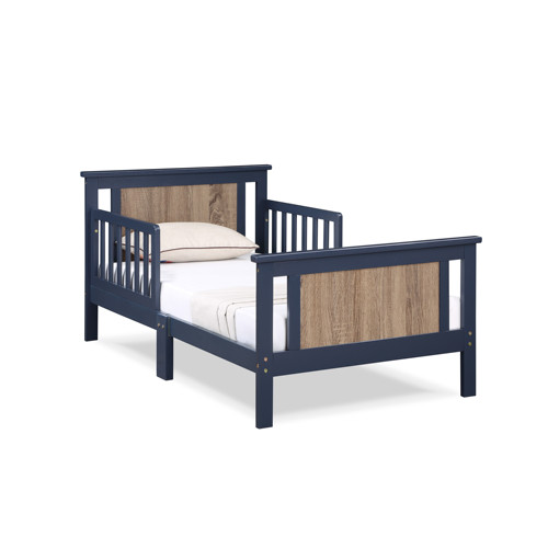 Connelly Reversible Panel Toddler Bed Midnight Blu...