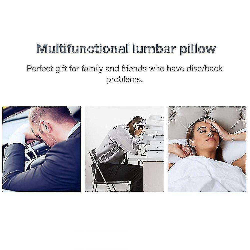 Lumbar Pillow， Car Backrest Lumbar Cushion， With Memory Foam