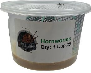 ABDragons Hornworms Small Pet and Reptile Food