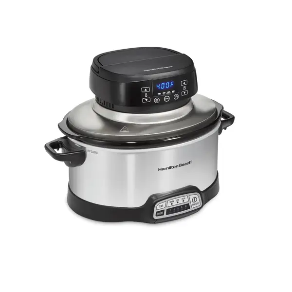 Hamilton Beach 6 Quart 2-in-1 Air Fry Slow Cooker