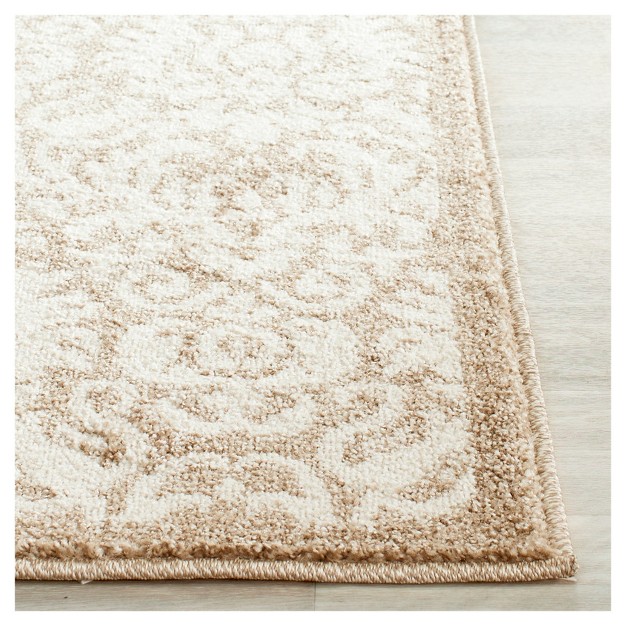 Safavieh 9 x27 x12 x27 Amherst Caen Outdoor Rug Wheat beige