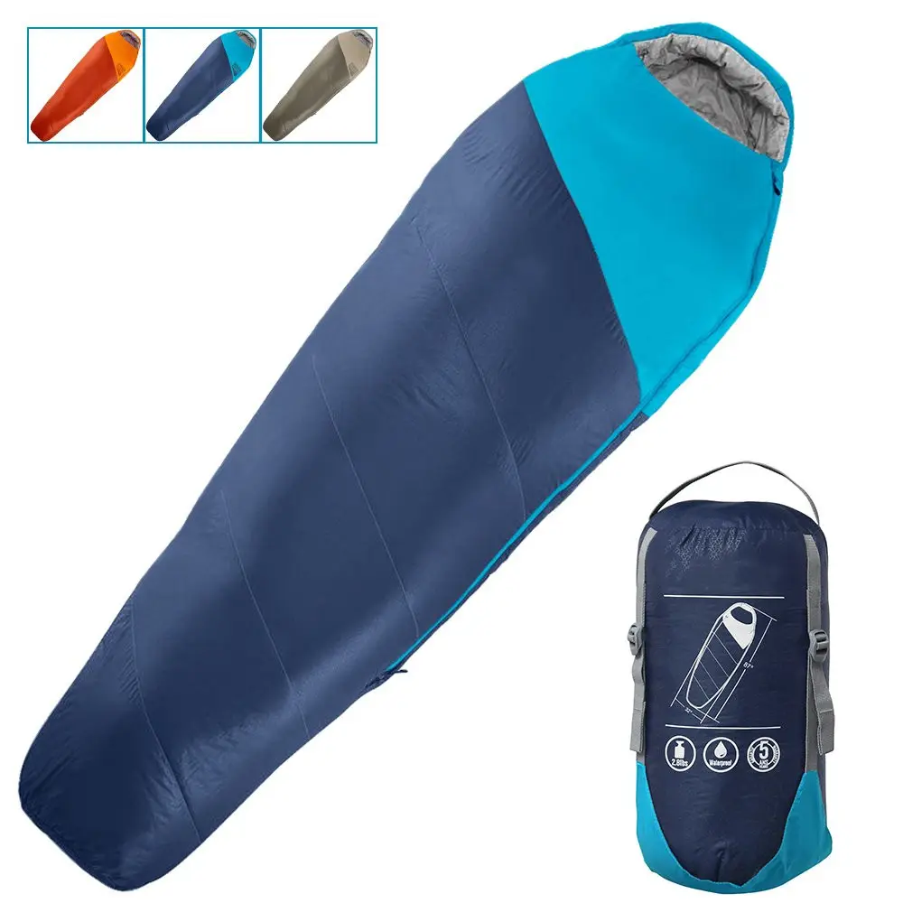 Light Weight Multipurpose delicate colors Cold Weather Camping Ultralight Mummy Sleeping Bag