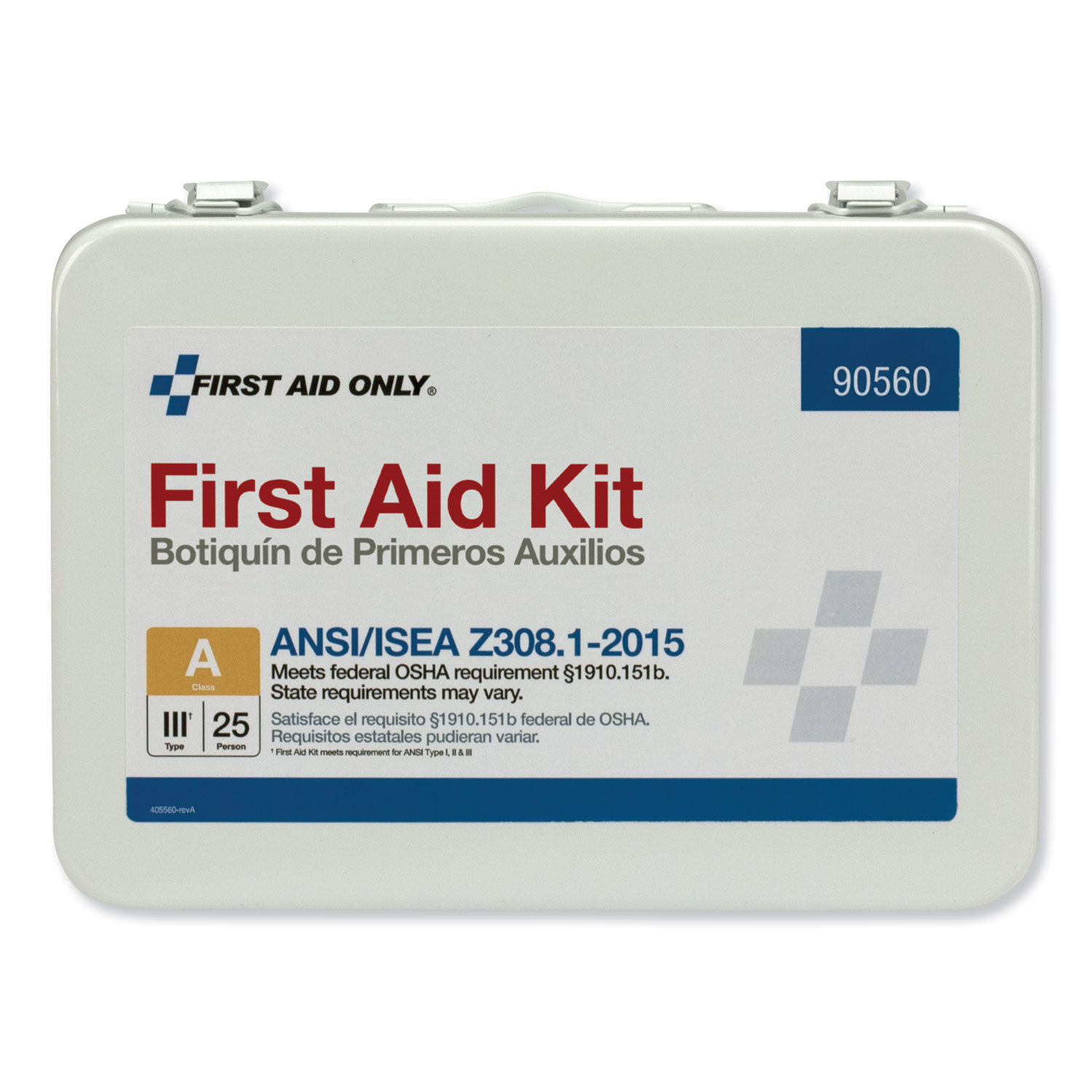 ANSI Class A 25 Person Bulk First Aid Kit for 25 People by First Aid Onlyandtrade; FAO90560