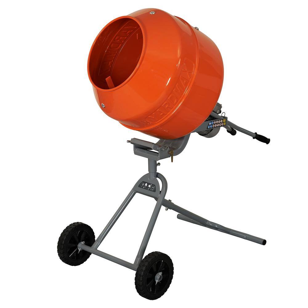 YARDMAX 5.0 cu ft 34 HP Concrete Mixer YM0146