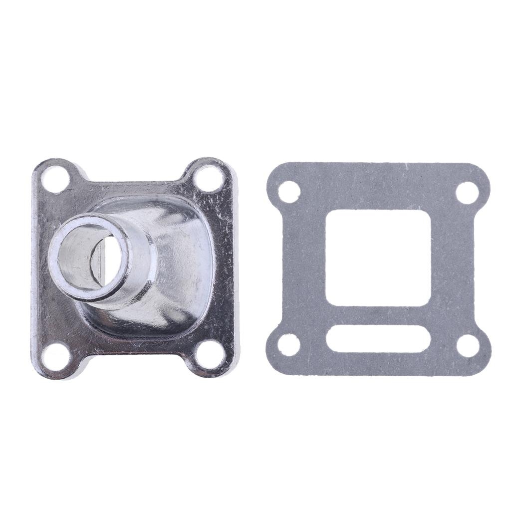 Carburetor Manifold Adaptor With Gasket For 49cc Kids Mini Quad Dirt Bike