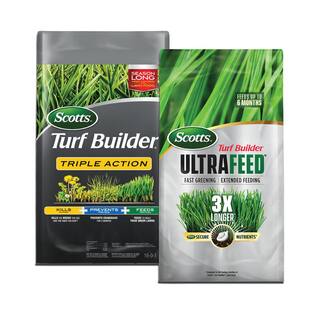 Scotts Turf Builder 20lb. UltraFeed and Triple Action Bundle for California Lawns (2-Pack) VB02153