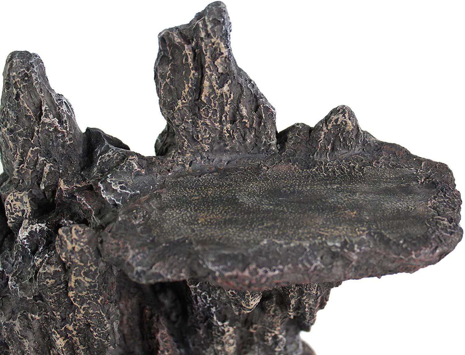 Penn-Plax Reptology Shale Scape Cavernous Cliff – Great for Reptiles， Amphibians， and Fish