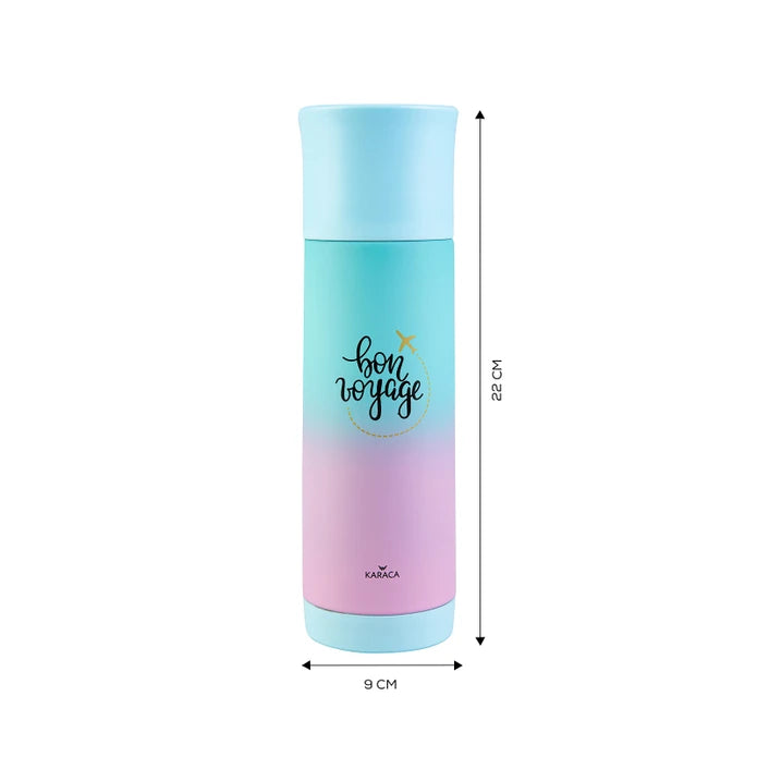 Karaca Travel Sky Blue & Pink  400 Ml Thermos 153.03.07.9669