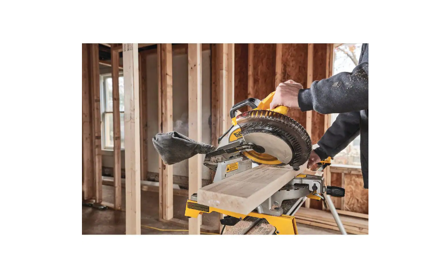 DEWALT DWS713 15 Amp Corded 10 in. Compound Single Bevel Miter Saw