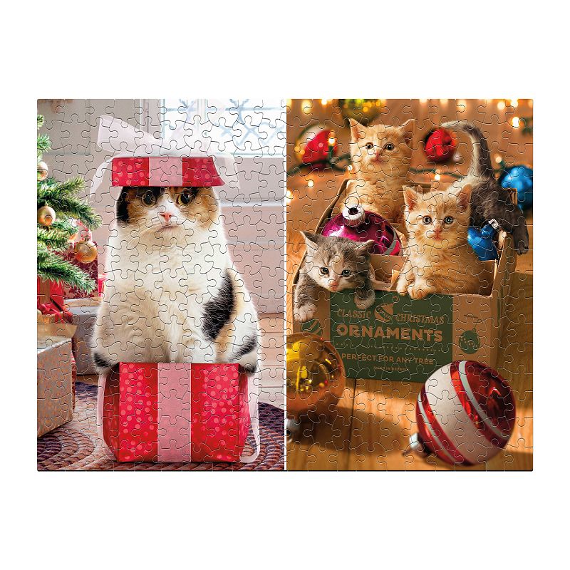 Ceaco Avanti Holiday Cats 300-Piece Jigsaw Puzzle