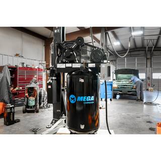 Mega Compressor 80 Gal. 5 HP 175 PSI Electric Upright Air Compressor with Mag Starter MP-5080VM3