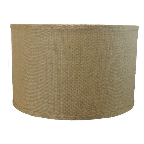 Urbanest Classic 16'' Burlap Drum Lamp Shade