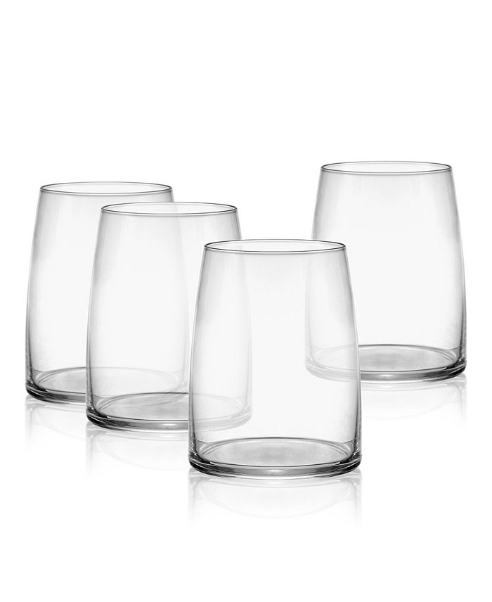 Mikasa Cora 14 Ounces Stemless Wine and Spirits Glass 4-Piece Set