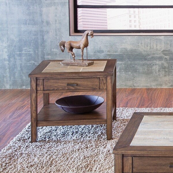 Mesa Valley Tobacco End Table