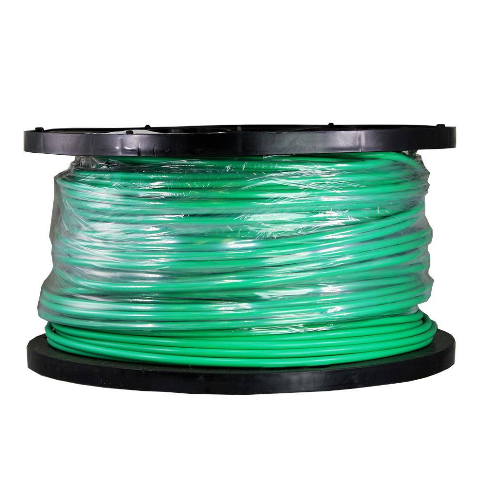 Cerrowire 500 ft. 8 Gauge Green Solid Copper THHN Wire 105-2005J