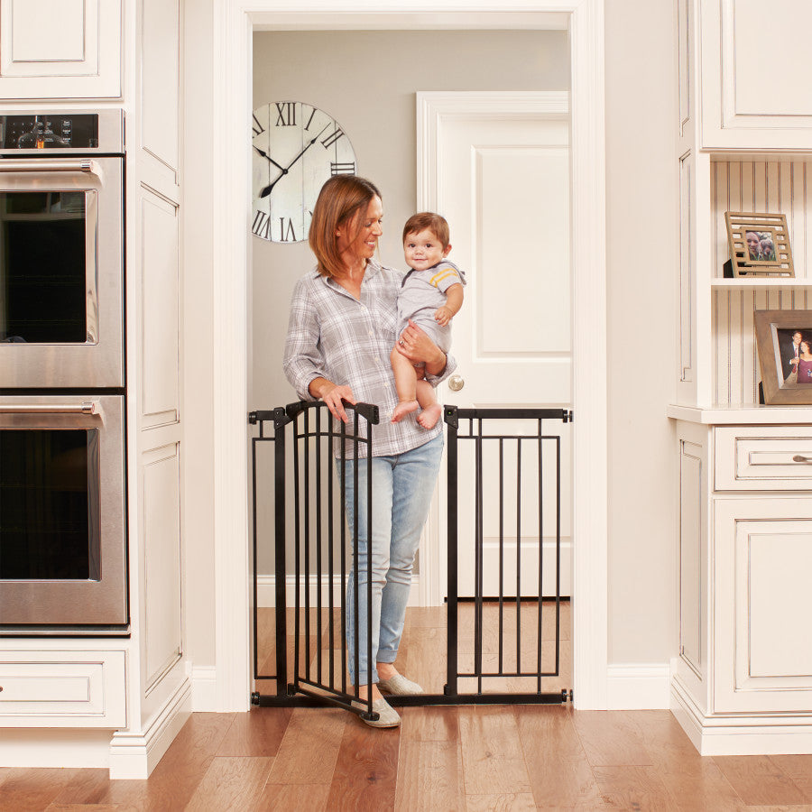 Multi-Use Décor Tall Walk-Thru Baby Gate