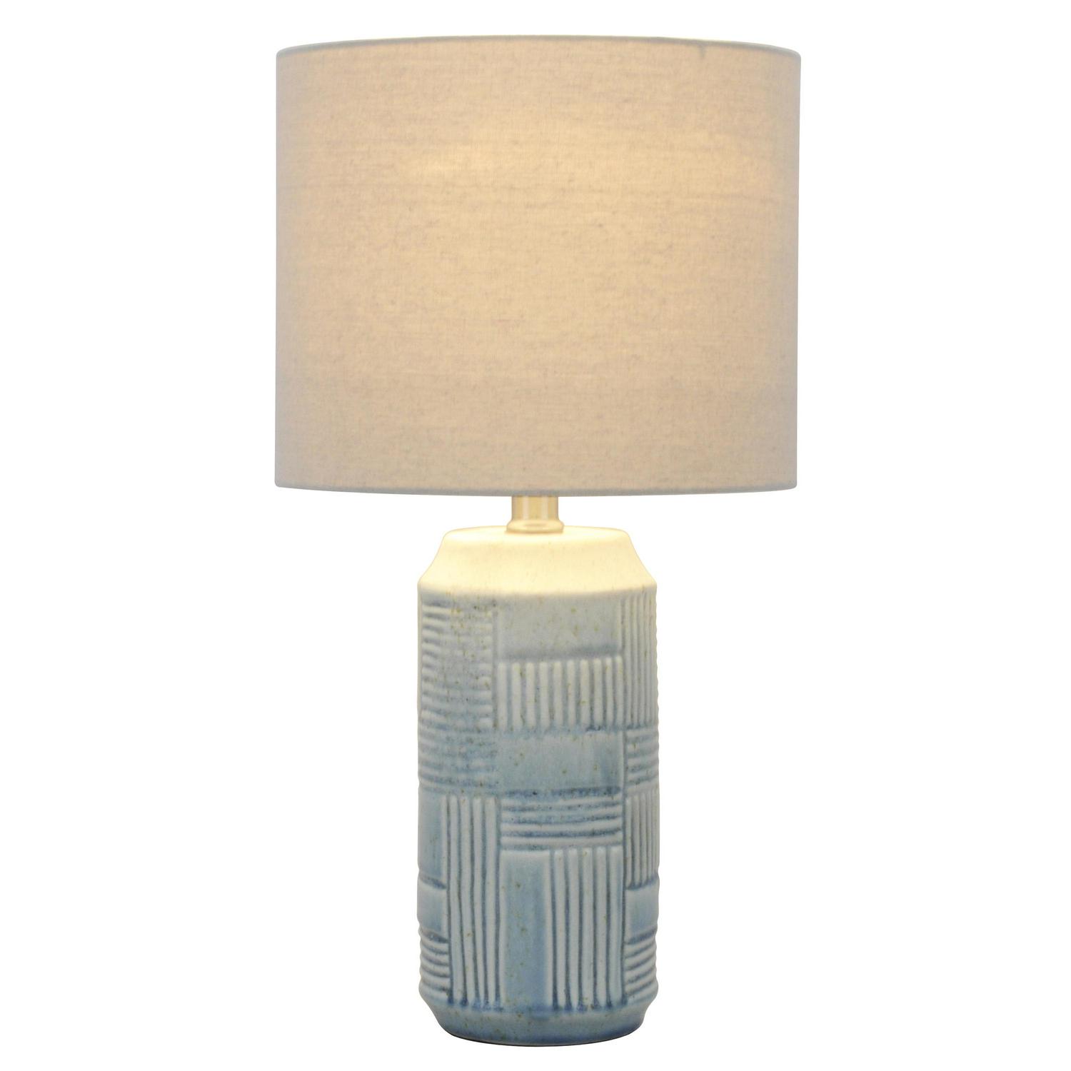 Fenley Sand Glaze Patterned Ceramic Table Lamp