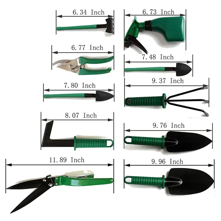 PEXCRAFT 5/10pcs Customized Portable Sprayer Pruning Tools Kit Garden Hand Working Tool Sets