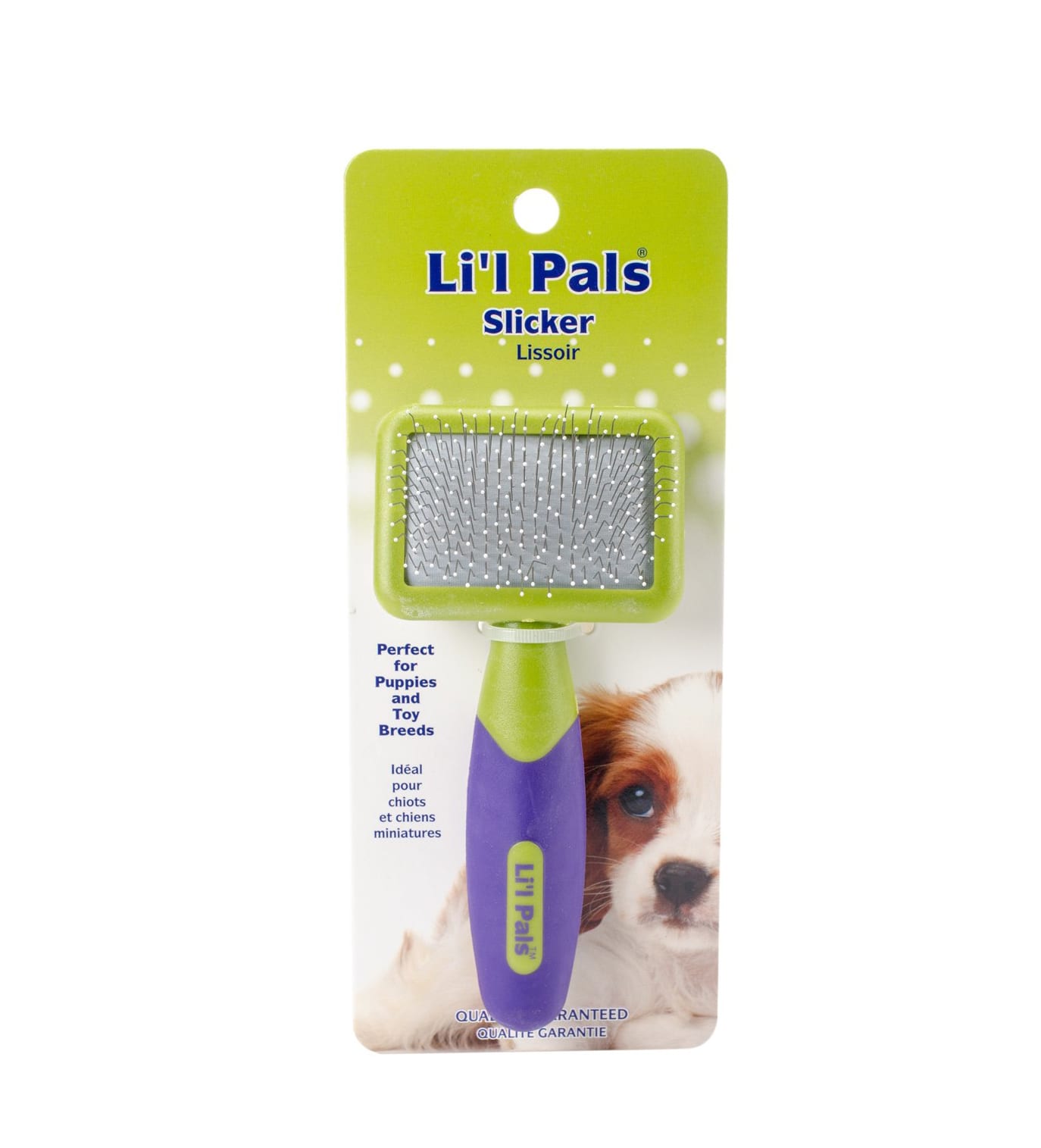 Li'l Pals Slicker Brush with Coated Tips for Puppy or Toy Breed