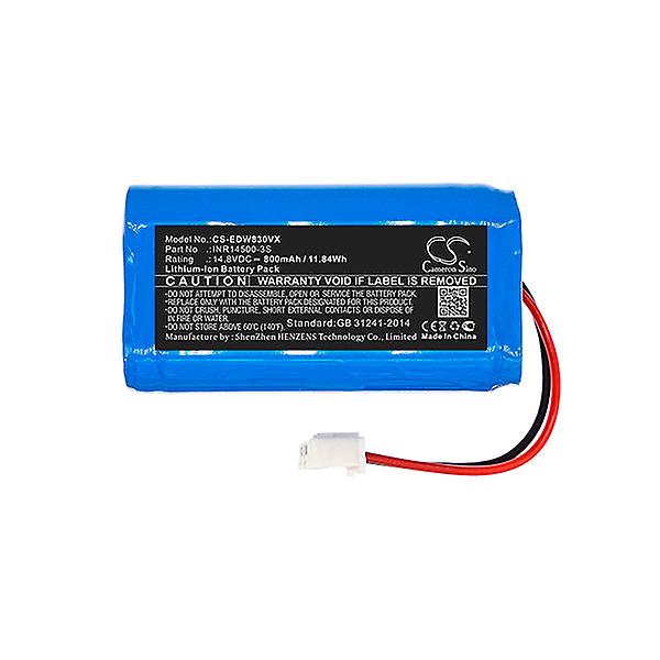 Cameron Sino Cs Edw830Vx 800Mah Replacement Battery For Ecovacs