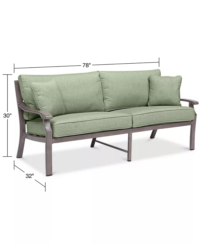 Agio Tara Aluminum Outdoor Sofa