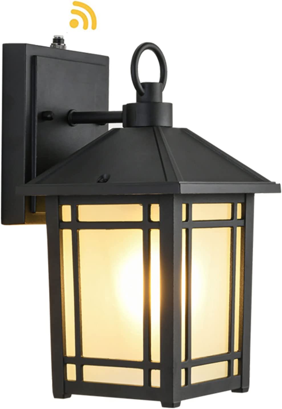 Miumaeov Outdoor Wall Lantern Dusk Dawn Exterior Patio Lamp Fixtures Porch Light Sconce