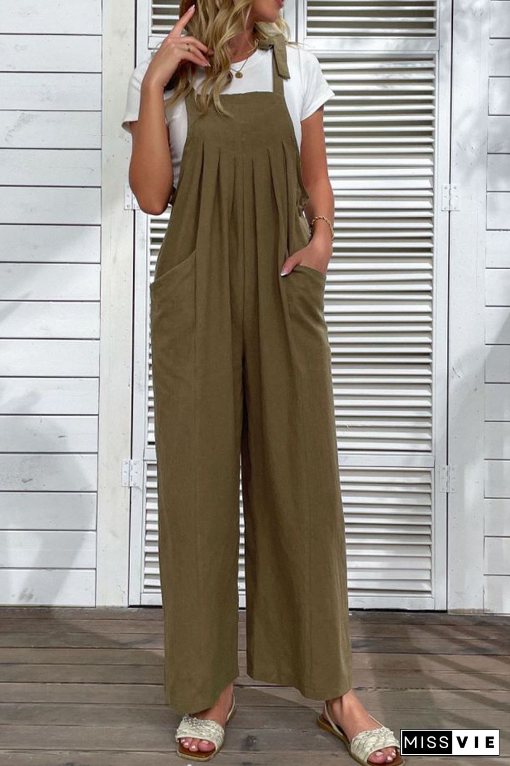 Palin Loose Poctet Jumpsuit Romper Wholesale