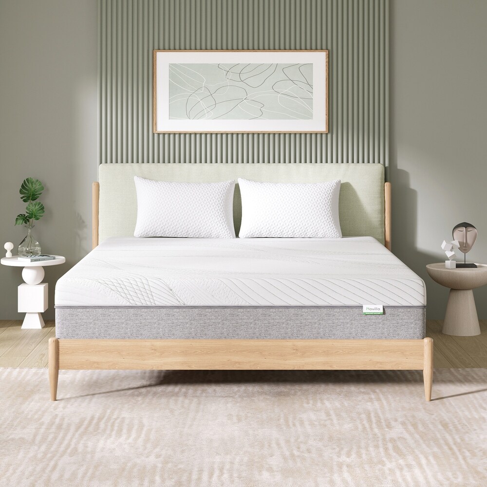 Novilla 12 inch Medium Firm Gel Memory Foam Mattress in a Box
