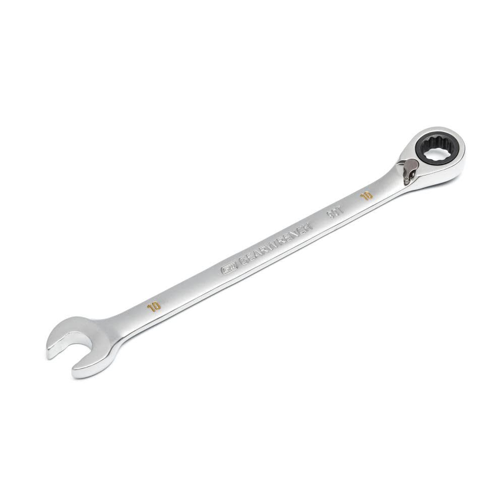 GEARWRENCH 10mm 90-Tooth 12 Point Reversible Ratcheting Wrench 86610 from GEARWRENCH