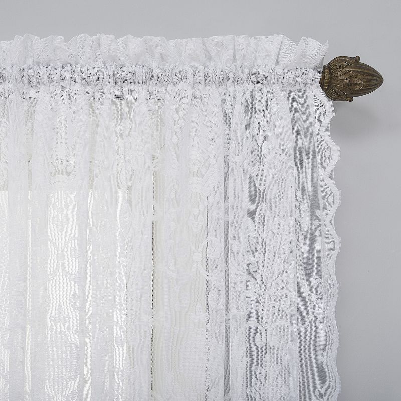 No. 918 Ariella Floral Lace Curtain Panel