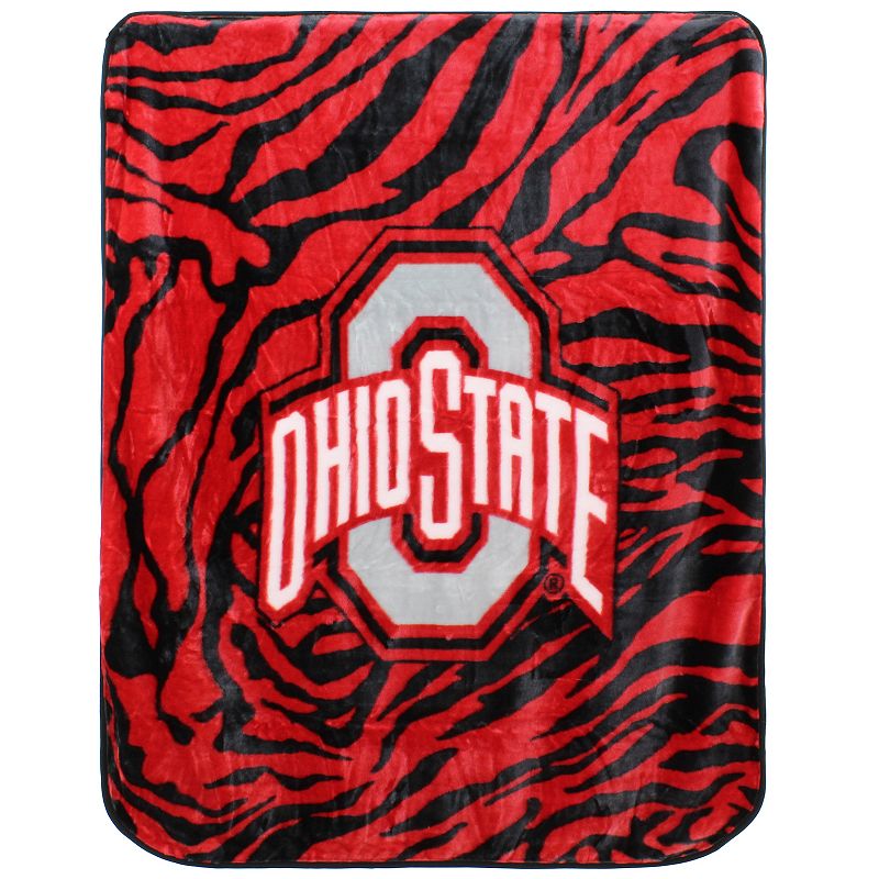 NCAA Ohio State Buckeyes Throw Blanket