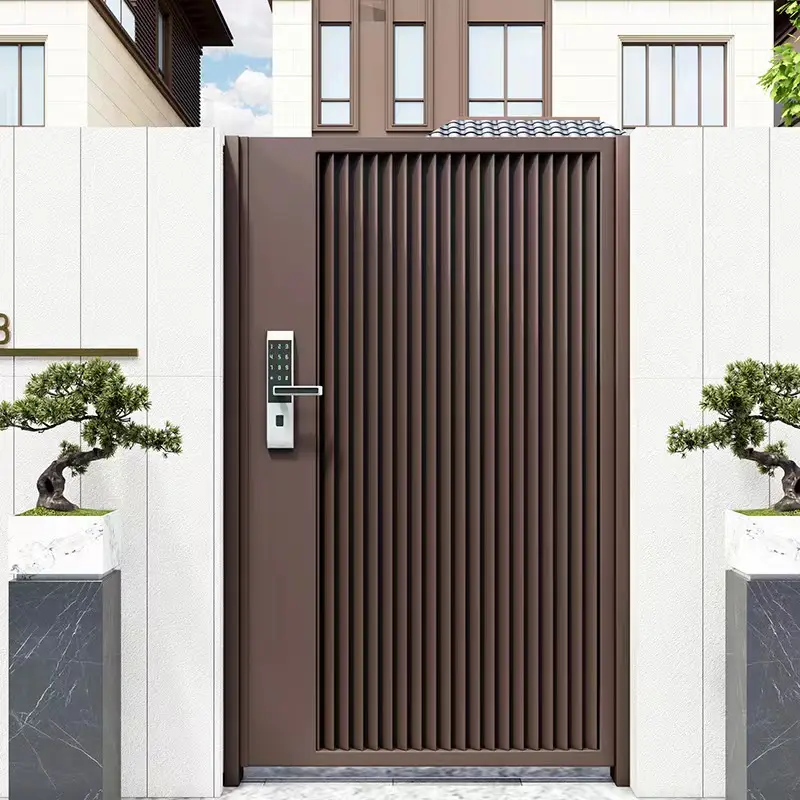 Best Selling s Supply Custom Aluminum Garden Gates Aluminum Courtyard Gate Door