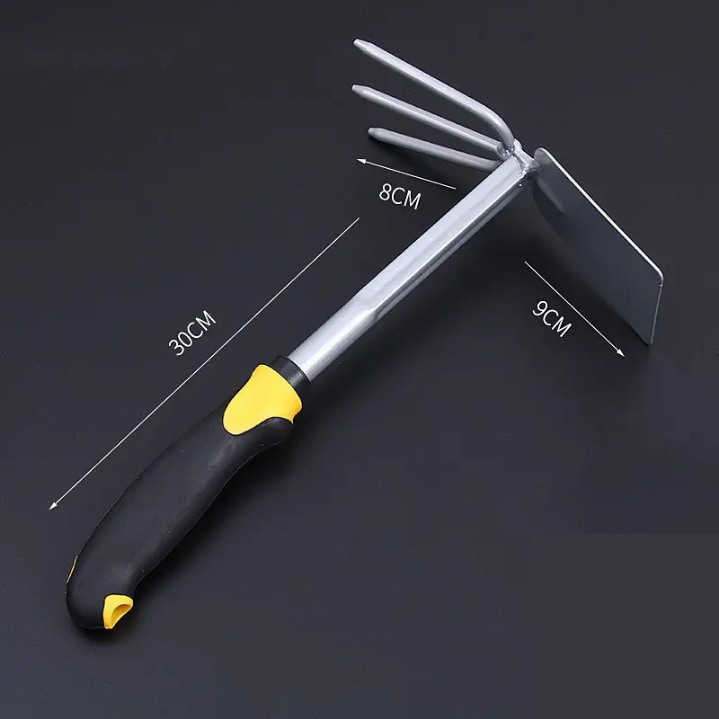 Durable Customised 4 Piece Heavy Duty Garden tool Kit Includes Hand Trowel  Transplant Trowel and Cultivator Hand Rake