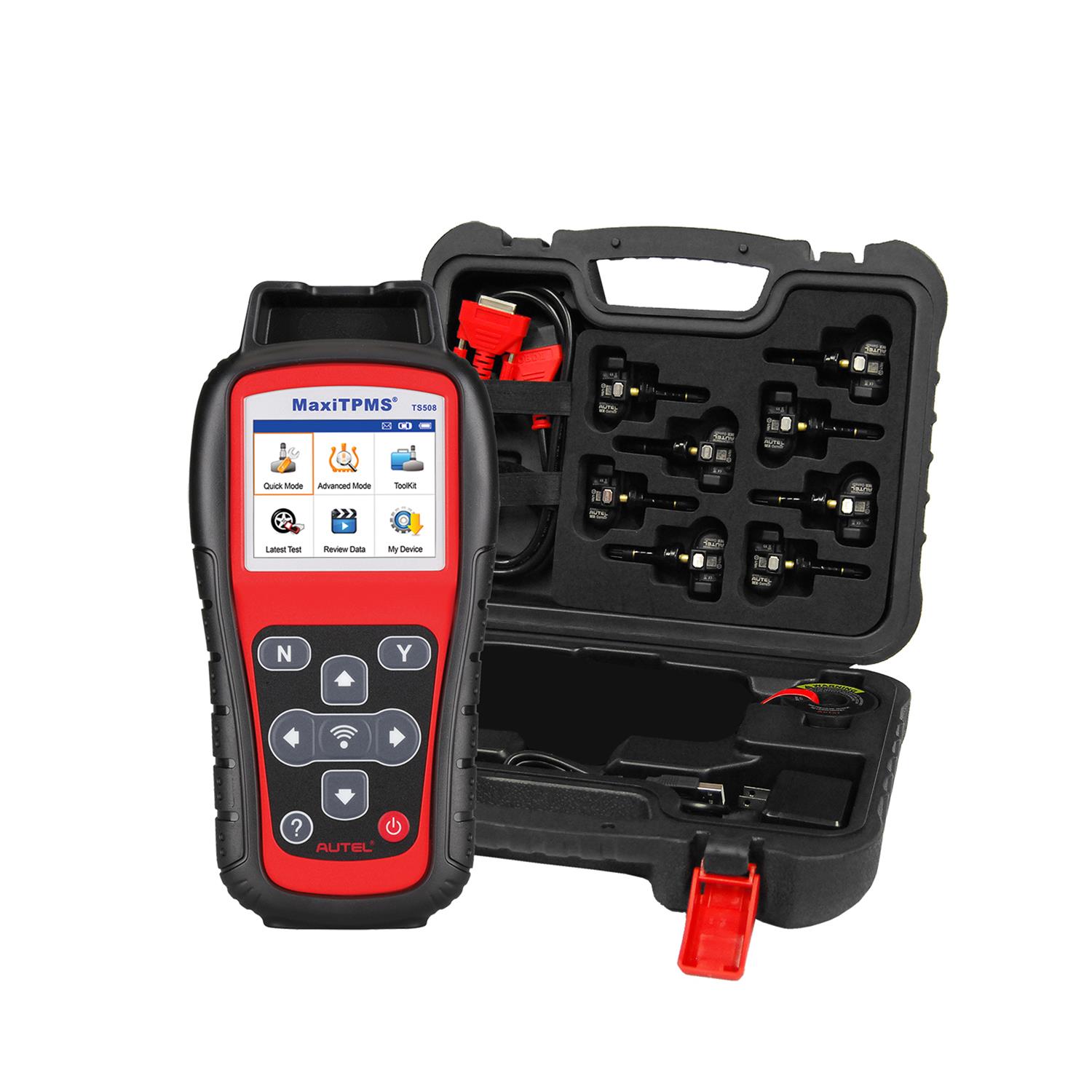 Autel Tools TS508K-1 Autel Tools MaxiTPMS TS508KMV-1 Kit with Service Tool