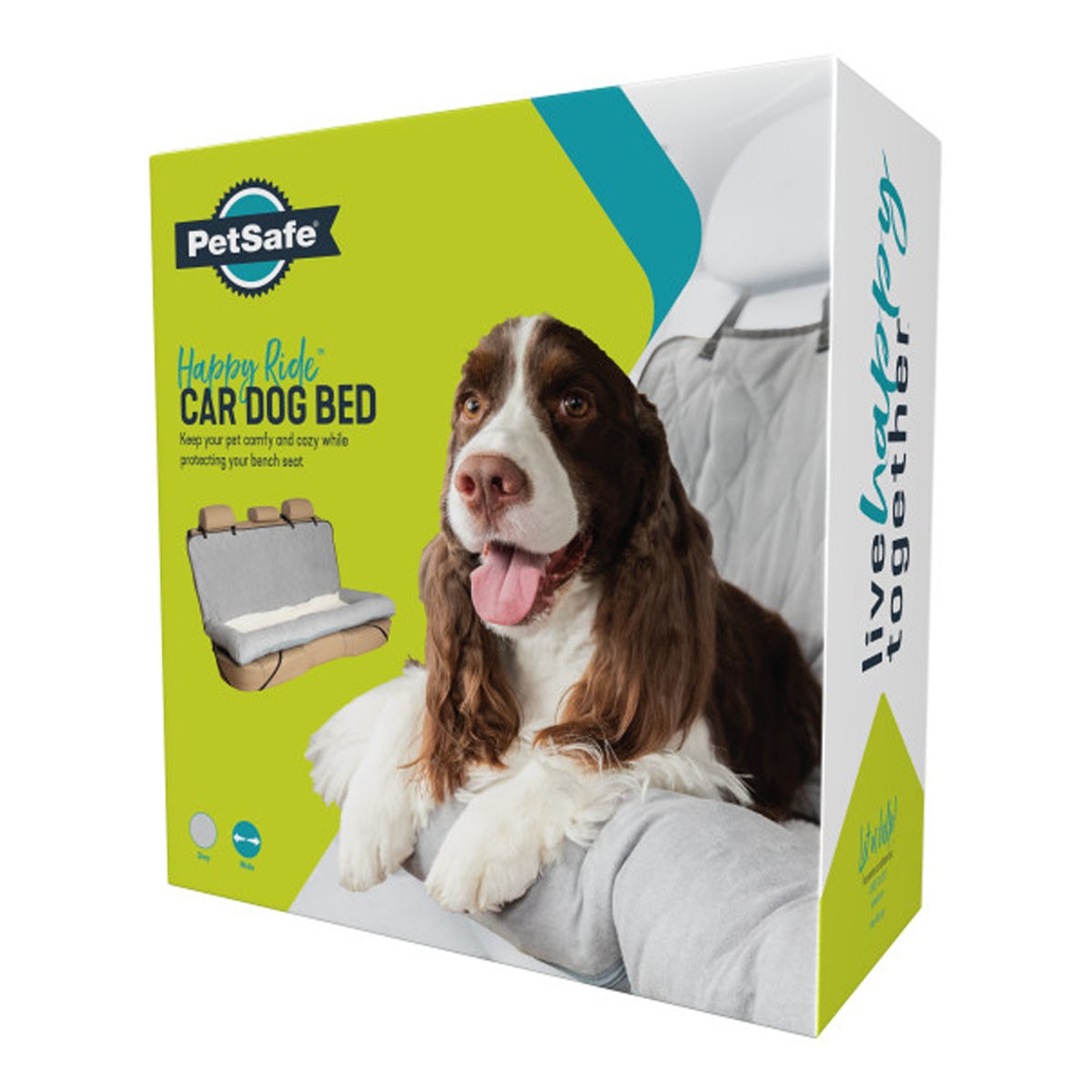 PetSafe Happy Ride Car Bench Seat Dog Bed